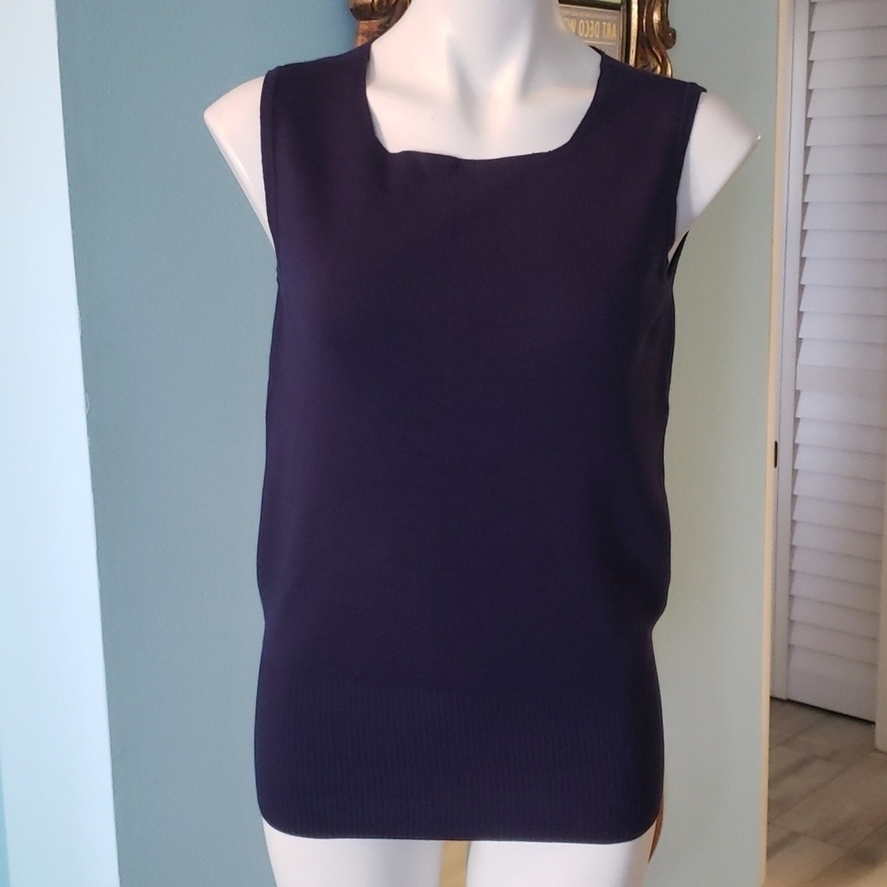SWEATER VEST Boat neck